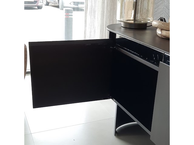 Dressoir papadatos, couture h, zwart - afbeelding 11 van  11