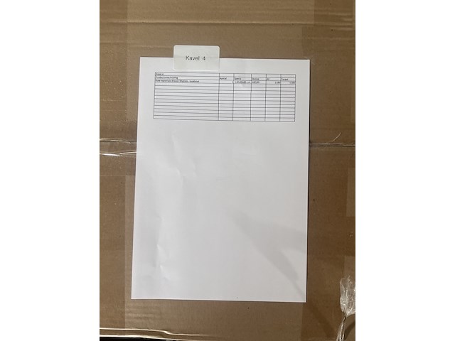 Dressoir rhythm, raw materials, bruin - afbeelding 6 van  6