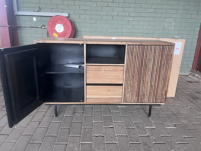 Dressoir rhythm, raw materials, bruin - afbeelding 1 van  5