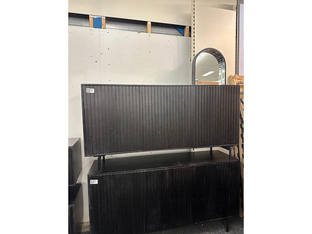 Dressoir tiara mango, zwart - afbeelding 1 van  2