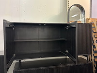 Dressoir tiara mango, zwart - afbeelding 2 van  2
