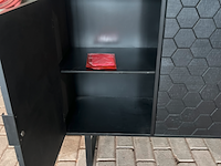 Dressoir, vanharte, linc, zwart - afbeelding 4 van  4