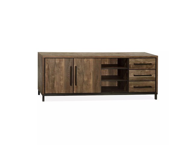 Dressoir vasto groot 220cm, maxfurn, lamulux, espresso - afbeelding 1 van  1