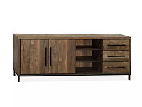 Dressoir vasto groot 220cm, maxfurn, lamulux, espresso - afbeelding 1 van  1