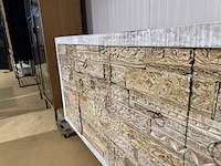 Dressoir, zand + gebroken wit - afbeelding 5 van  6