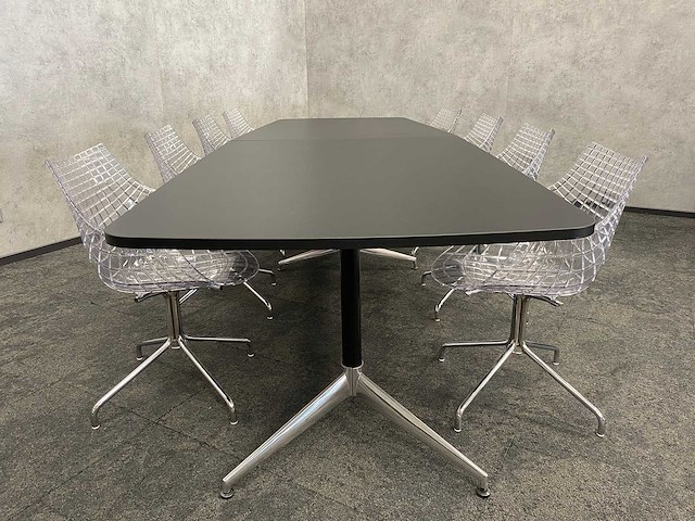 Driade meridiana - 8p design conferentie set 370x120 - afbeelding 13 van  22