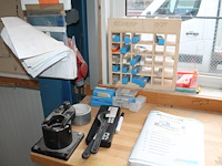 Drie-assig cnc bewerkingscentrum raptor 2142 met vacuümpomp, 8-koppige carrousel, boorunit en zaagunit. bo... - afbeelding 2 van  21