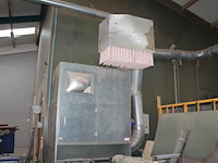 Drie-assig cnc bewerkingscentrum raptor 2142 met vacuümpomp, 8-koppige carrousel, boorunit en zaagunit. bo... - afbeelding 4 van  21