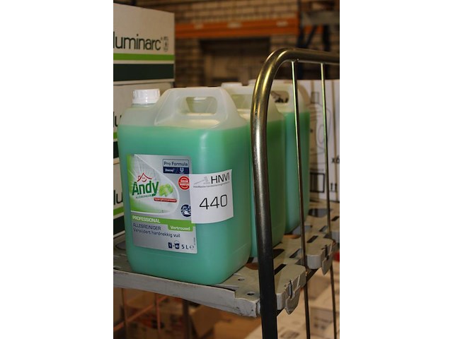 Drie cans van 5 liter andy allesreiniger. - afbeelding 2 van  2