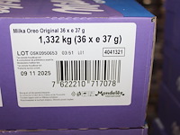 Drie dozen milka oreo repen. 108 stuks. tht 11-25. - afbeelding 3 van  3