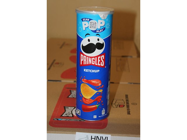 Drie dozen pringles ketchup. 57 bussen. - afbeelding 2 van  2