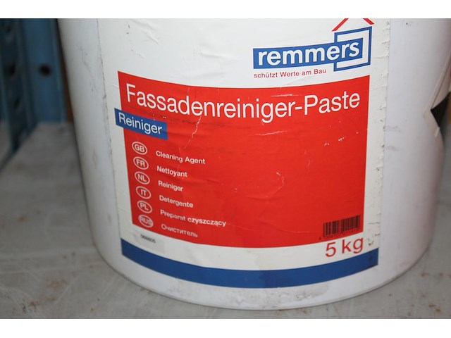 Drie emmers fassadenreinigingspasta remmers. - afbeelding 3 van  3