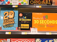 Drie familiespellen 999g ames w.o. 20seconds showdown, 30seconds everyday life en 30seconds uitbreiding. - afbeelding 1 van  1