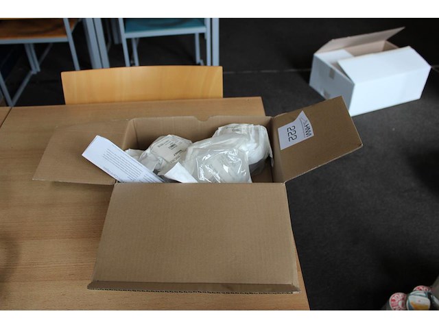 Drie filters van sartorius sartovent p. tht 8-27. - afbeelding 1 van  3