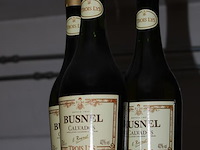 Drie flessen calvados busnel. - afbeelding 2 van  2