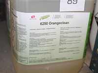 Drie jerrycans a 10l orangeclean atramex. - afbeelding 3 van  3