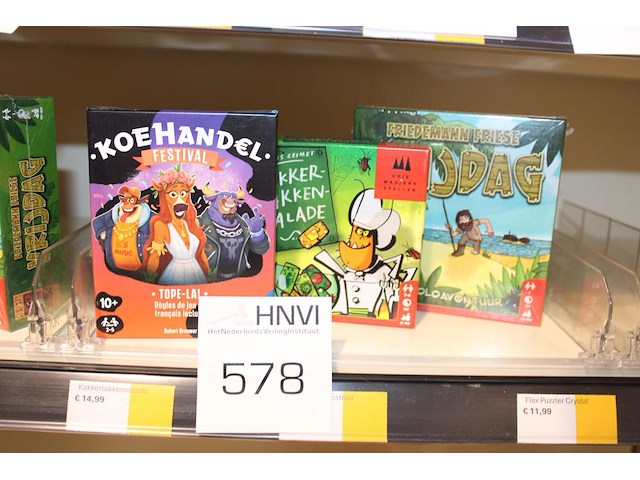 Drie kaartspellen 999games soloavontuur en kakkerlakkenslade en ravensburger koehandel. - afbeelding 1 van  2