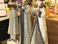 Drie kerst zangers hoogte ca. 62 cm. - afbeelding 2 van  2