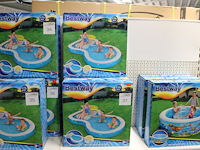 Drie maal opblaaszwembad bestway staycation met ingebouwde loungestoel, afm. 279 cm x 234 cm x 48 cm. - afbeelding 1 van  2