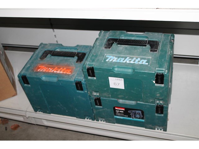 Drie makita boxen. - afbeelding 1 van  1