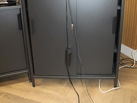 Drie metalen archiefkasten w.o. 2x afmeting 80 x 56 x 110 cm. let op: exclusief inhoud. - afbeelding 3 van  6