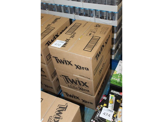 Drie omdozen twix xtra / white xtra. 360 stuks. tht 9/10-25. - afbeelding 2 van  2