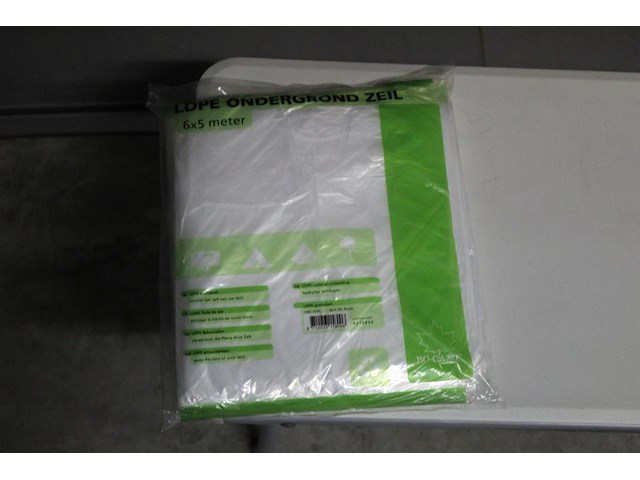 Drie ondergrondzeilen 6 x 5 m. margeproduct - afbeelding 3 van  3