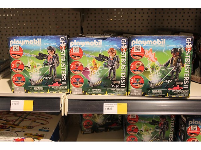 Drie playmobil ghostbusters. - afbeelding 1 van  1