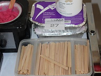 Drie professionele waxheaters lycon, incl. houten spatels en 2 kg wax. - afbeelding 3 van  3