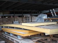 Drie restant dakplaten w.o. lengte 540 cm. - afbeelding 2 van  2