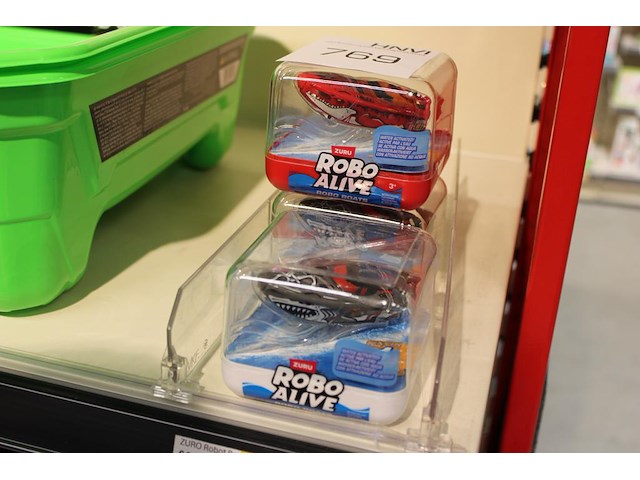 Drie robo alive mini bootjes. - afbeelding 1 van  2