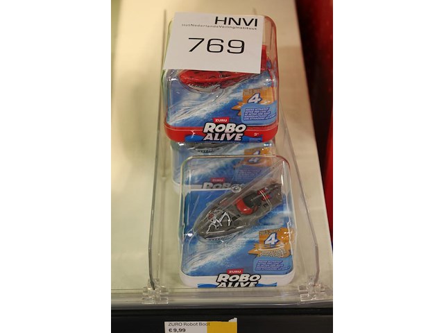 Drie robo alive mini bootjes. - afbeelding 2 van  2