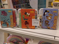 Drie sets ironing beads. - afbeelding 1 van  1