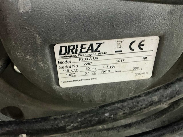 Drieaz 200 bouwdroger - afbeelding 6 van  6