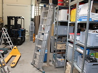 Driedelige ladder alumexx 3 x 8 treden. - afbeelding 1 van  3