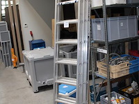 Driedelige ladder alumexx 3 x 8 treden. - afbeelding 2 van  3