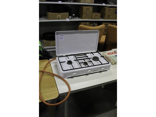 Driepits gasfornuis beko. geschikt voor propaangas. margeproduct - afbeelding 2 van  3