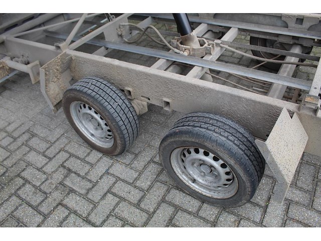 Driezijdige kipper aanhanger humbaur htk 3000.37 met kenteken 84-ws-gp. - afbeelding 3 van  8