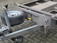 Driezijdige kipper aanhanger humbaur htk 3000.37 met kenteken 84-ws-gp. - afbeelding 4 van  8