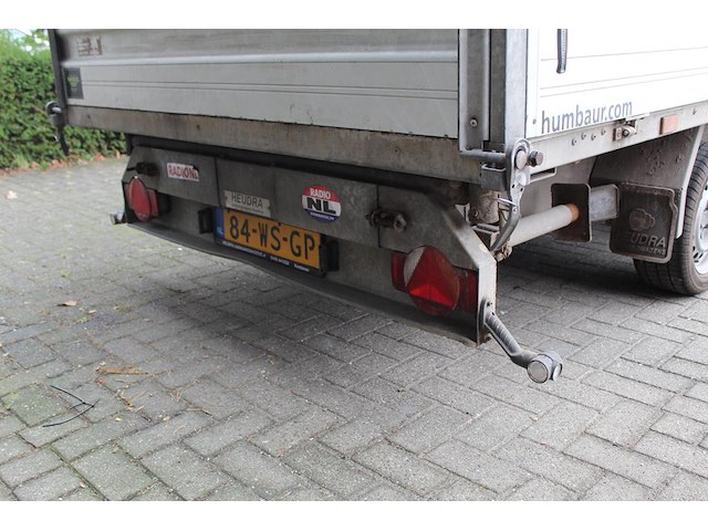 Driezijdige kipper aanhanger humbaur htk 3000.37 met kenteken 84-ws-gp. - afbeelding 8 van  8