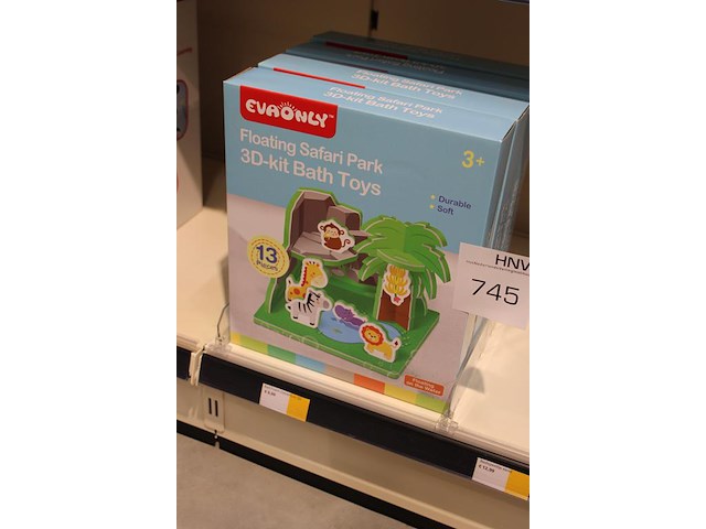 Drijvend safari park eva only, vier stuks. - afbeelding 2 van  2