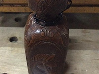 Drinkfles lederen omhulsel jacht - afbeelding 1 van  6