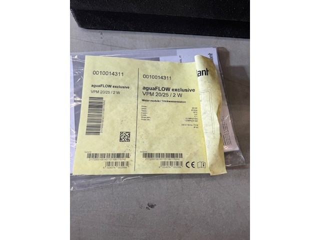 Drinkwaterstation vaillant, aguaflow exclusive vpm 20/25 2w - afbeelding 3 van  5