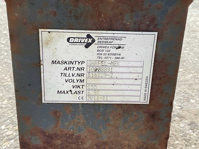 Drivex vorkenbord - afbeelding 7 van  7