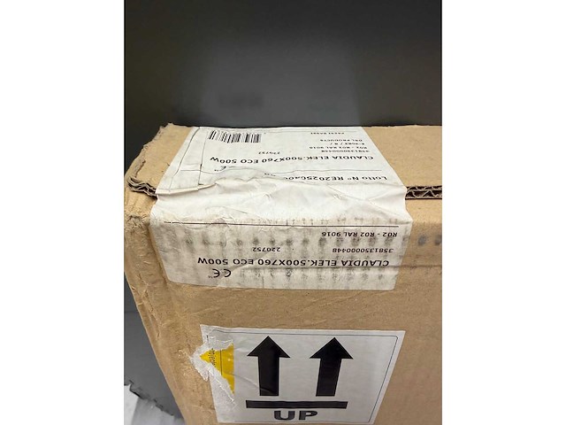 Drl - e-comfort claudia - 220752 - elektrische radiator met ecodesign thermostaat 500 watt, 763x500 mm - afbeelding 3 van  5