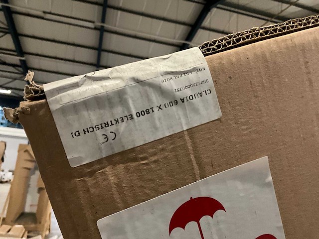 Drl claudia elektrische handdoekradiator 60x180cm - afbeelding 2 van  3