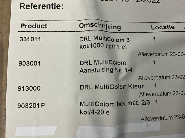 Drl drl multicolom kolomradiator 3 koloms met 17 leden, h1000mm - afbeelding 5 van  6