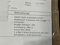 Drl drl multicolom kolomradiator 3 koloms met 17 leden - afbeelding 5 van  5