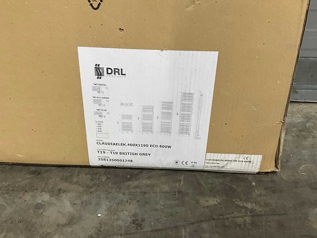 Drl e-comfort claudia designradiator 1200x400 600 - afbeelding 3 van  6