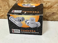 Drl kraan tondera haaks 1/2" + voetventiel haaks 1/2 vve=10 - afbeelding 2 van  2